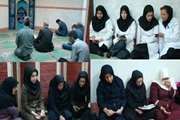 مراسم پرفیض زیارت عاشورا در بیمارستان جامع بانوان آرش برگزار شد