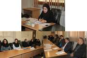 جلسه هماهنگی مدیریت کاهش خطر بلایا ویژه سرپرستان مراکز شبکه بهداشت و درمان اسلامشهر