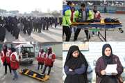 حضور فعال شبکه بهداشت و درمان اسلامشهر در مانور سراسری مدارس شهرستان