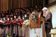 مراسم جشن فارغ التحصیلی دانشجویان ورودی بهمن 1382 دانشکده پزشکی برگزار شد