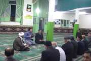 آموزش کارشناس بیماری های مرکز بهداشت جنوب تهران در مسجد امام رضا(ع) به مناسبت هفته سلامت روان