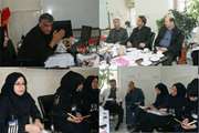 جلسه هماهنگی مدیران و مترونهای بیمارستانهای مجتمع با مدیر مجتمع بیمارستانی امام خمینی(ره)