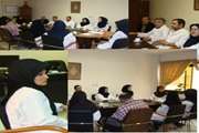 جلسه رسیدگی به وضعیت آزمایشگاه در راستای بهبود کیفیت عملکرد  بیمارستانی بیمارستان جامع بانوان آرش برگزار شد