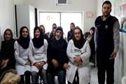 برگزاری کلاس آموزشی اطفاء حریق در مرکز بهداشتی درمانی جوادیه