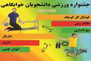 هفته بزرگداشت خوابگاهها/ برگزاری جشنواره ورزشی دانشجویان خوابگاهی از سوی مدیریت تربیت بدنی دانشگاه
