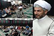 برگزاری مراسم شهادت امام محمد باقر (ع) در خوابگاه کوی