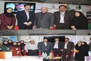 حضور مسئولین بیمارستان فارابی دردومین جشنواره نوآوری دانشگاه