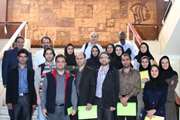 بازدید علمی اساتید و دانشجویان گروه انفورماتیک پزشکی دانشکده فناوری های نوین دانشگاه از بیمارستان فارابی