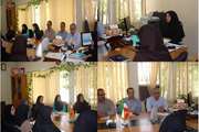 برپایی جلسه کارشناس مسئولان ستادی شبکه بهداشت شهرستان ری