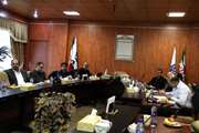 جلسه مشترک هیات رییسه پردیس بین الملل دانشگاه با رییس و معاونین دانشکده فناوری های نوین برگزار شد
