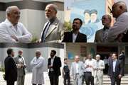 بازدید معاون غذا و داروی دانشگاه علوم پزشکی تهران از داروخانه تخصصی بیمارستان فارابی