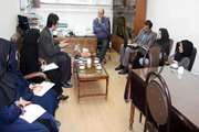 دیدار کارشناسان حسابرسی داخلی دانشگاه با معاون مالی و کارشناسان حسابداری بیمارستان شریعتی