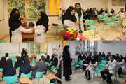 مراسم تقدیر از ماما های برگزیده  بیمارستان شریعتی