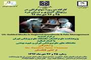 اولین کارگاه دو روزه سونوگرافی در رژیونال آنستزی و درمان درد 25 و26 دی ماه در مرکز تحقیقات ضایعات مغزی و نخاعی  برگزار می شود