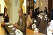 جلسه ماهانه کمیته حاکمیت بالینی بیمارستان جامع بانوان آرش برگزار شد