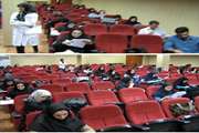 برگزاری دومین آزمون بخش نظری دوره آموزش کوتاه مدت پرستاری مراقبت ویژه نوزادان در مرکز طبی کودکان