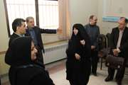 بازدید دکتر نیری، دکتر ابوالحسنی و هیات همراه از مرکز بیماری های غیرواگیر چهاردانگه در اسلامشهر
