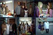آزیتا لاچینی، بهنوش بختیاری و علیخانی، گرمی و نشاط را به بیماران مرکز طبی هدیه دادند