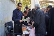 غرفه آموزشی و معرفی نشانگرهای رنگی تغذیه ای و نشان ایمنی و سلامت در نماز جمعه این هفته تهران برپا شد