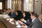 اولین جلسه دکتر رضایی معاون پشتیبانی مجتمع بیمارستانی امام خمینی (ره) با مدیران مجموعه