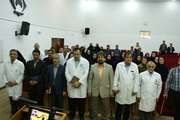 مراسم تکریم مترون بیمارستان امام خمینی (ره) 