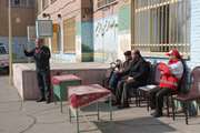 مانور زلزله با حضور نماینده ستاد بحران شبکه بهداشت و درمان اسلامشهر در یکی از مدارس شهرستان
