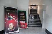 مراسم عزاداری دانشجویان پردیس  بین الملل دانشگاه و پرسنل بیمارستان بهارلو