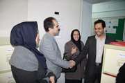 بازدید رییس و کارکنان مرکز بهداشت جنوب تهران از مرکز مشاوره بیماری های رفتاری بیمارستان امام خمینی(ره) 19/9/1391 عکس: نگار دیوبندی