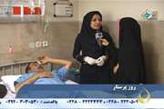 پخش گزارش از روز پرستار و گفتگو با دکتر لاریجانی در خبر شبکه پنج سیما 