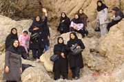 اردوی یکروزه پرسنل شبکه بهداشت ودرمان شهرتان ری از کوی بی بی شهربانو   
