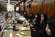 نشست حلقه های صالحین با موضوعیت جنگ جمعیتی بسیج خواهران دانشگاه علوم پزشکی تهران