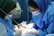نخستین جراحی در اتاق عمل بخش کودکان دانشکده دندانپزشکی قسمت دوم
