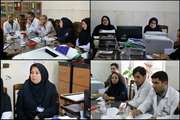 جلسه کمیته کنترل عفونت مجتمع بیمارستانی امام خمینی(ره)