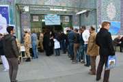 برگزاری انتخابات مجلس شورای اسلامی و مجلس خبرگان در مجتمع بیمارستانی امام خمینی(ره)