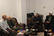 دیدار رئیس دانشگاه با دو خانواده شهید دانشگاه