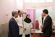 بازدید نوروزی هیئت رئیسه دانشگاه در اولین روز بهار از اورژانس بیمارستان سینا و رازی قسمت دوم