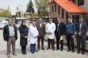 بازدید نوروزی رئیس دانشگاه و هیئت همراه از بیمارستان ضیائیان در سومین روز بهار قسمت اول