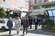 بازدید دکتر امامی، رییس دانشکده پزشکی و عضو هیئت رییسه دانشگاه از بیمارستان امیراعلم در پنجمین روز بهار