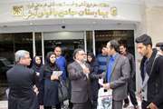 بازدید نوروزی معاون بهداشتی دانشگاه از بیمارستان آرش