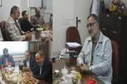 جلسه هم اندیشی بسیج جامعه پزشکی واساتید با حضور دکتر زاکانی مسئول بسیج دانشگاه
