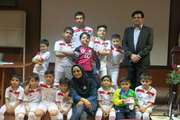دومین مسابقه جام جهانی فوتبال در مرکز طبی کودکان