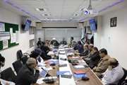 برگزاری جلسه هیئت رئیسه دانشگاه در بیمارستان ضیائیان