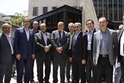 بازدید وزیر بهداشت و رییس دانشگاه از پروژه بازسازی بیمارستان مروستی