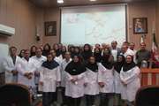 تجلیل از جایگاه والای پزشک در بیمارستان ضیائیان