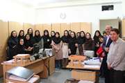 دیدار همکاران ستاد شبکه بهداشت و درمان اسلامشهر از همکار سادات به مناسبت عید غدیر خم