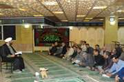  مراسم عزاداری حضرت اباعبدالله الحسین (ع) در نمازخانه ساختمان مرکزی