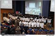 مراسم جشن روپوش سفید دانشجویان پردیس بین الملل و تقدیر از برگزیدگان علمی و پژوهشی (بخش سوم) 