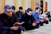 برگزاری مراسم زیارت عاشورا به مناسبت شهادت سید سالار شهیدان امام حسین (ع)در شبکه بهداشت اسلامشهر