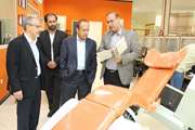 بازدید رئیس دانشگاه ایندیانا از دانشکده دندانپزشکی و مرکز تحقیقات فناوری بیومدیکال و روباتیک دانشگاه