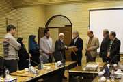 دیدار پروفسور روزیوال با استاد بهادری رئیس دفترارتباط با دانش آموختگان